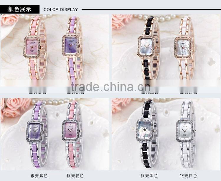 2017 square vogue attactive charming sexy elegant new arrival watch women's quartz watch