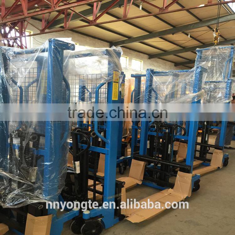 CTY Hydraulic Hand Fork Lifter manual hydraulic forklift /2000kg manual forklift