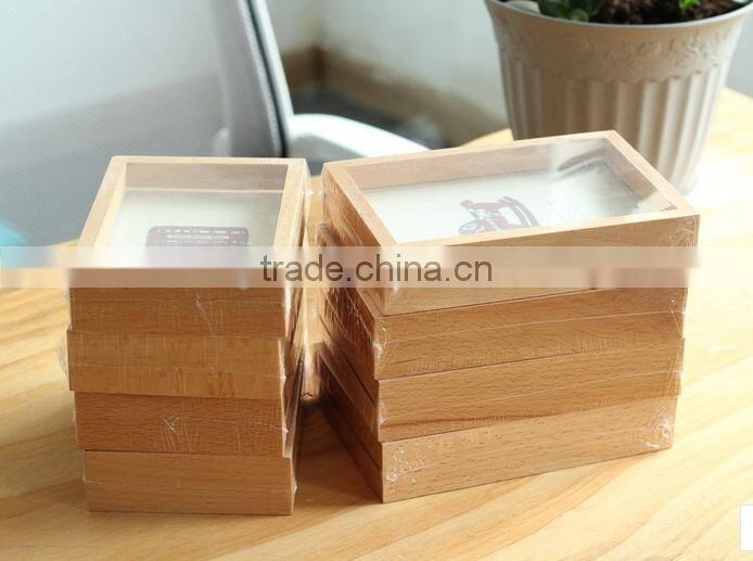 2016 custom Wooden Photo Picture frame hang wall frame