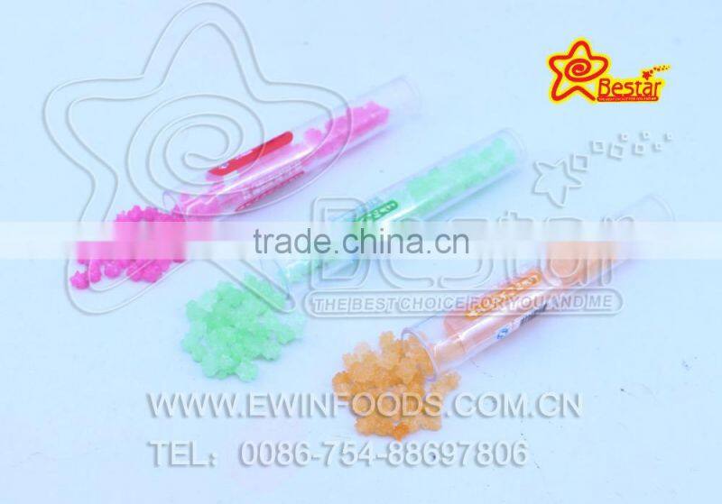 Bottle Shaped Stars Shaped Rock Crystal Sour Candy 6g