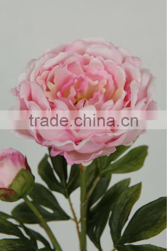 plastic decorative artificial flower peony 27724P