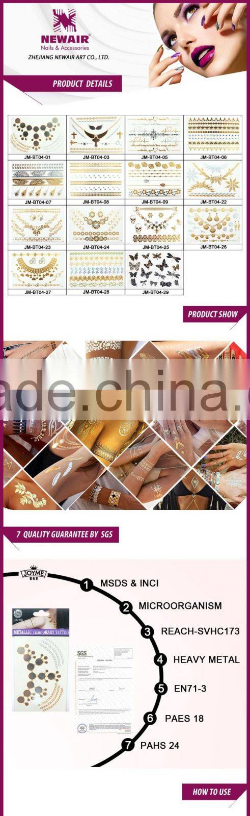 Large Body Art Arm Sleeves Temporary Tattoo Sticker Fast Furious Dwayne