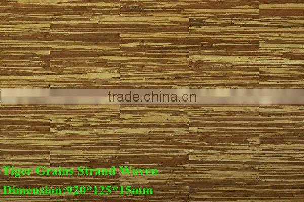 China factory supplied strand woven bamboo flooring from Jiangxi Bamboo floor