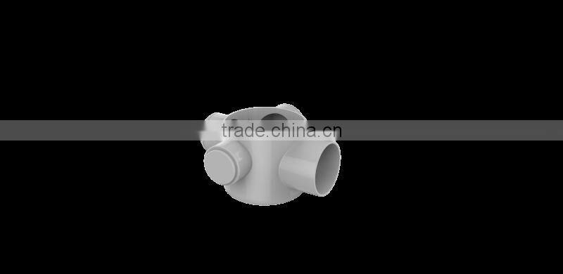 Factory price Manufacturer good quality PVC Fitting UPVC Rubber Joint plastic fitting for drainage GB floor drain