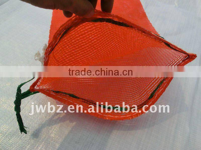 pp circular net bags with high quality, shinny color and competitive prices