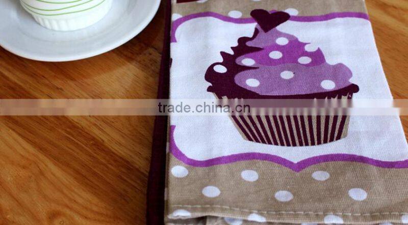 cheap cotton wholesale printed household cleaning weave dish towels