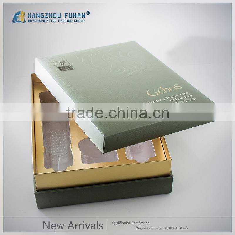 Professional Emboss Logo Printing Facial Mask Packing Box