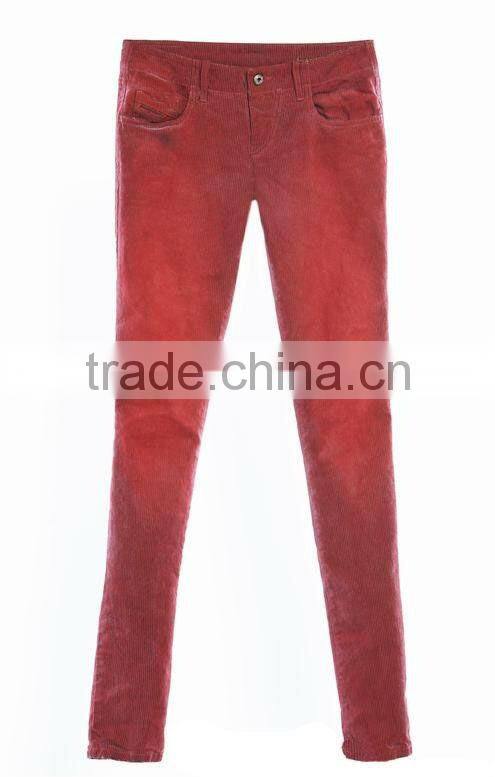 Ladies Fashionable Skinny Fitted Pants Tapered Models Jeans