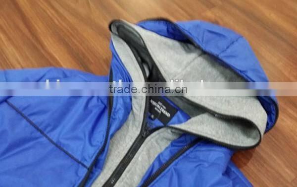 cheap padded double zipper jacket stock clothes wholesale