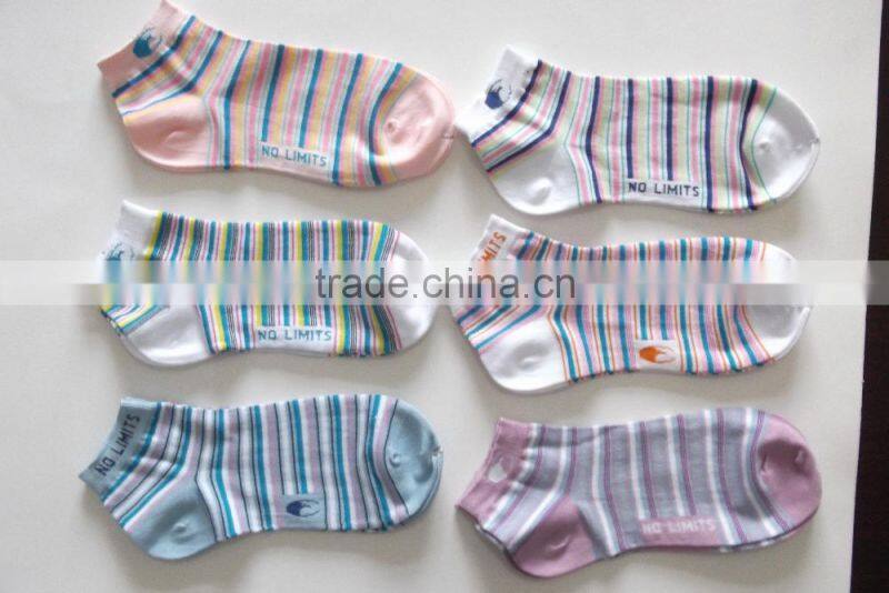 Cotton custom socks with logo