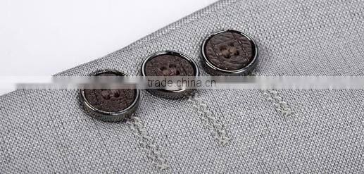 2015 latest design clothing 2 piece coat pant men suit