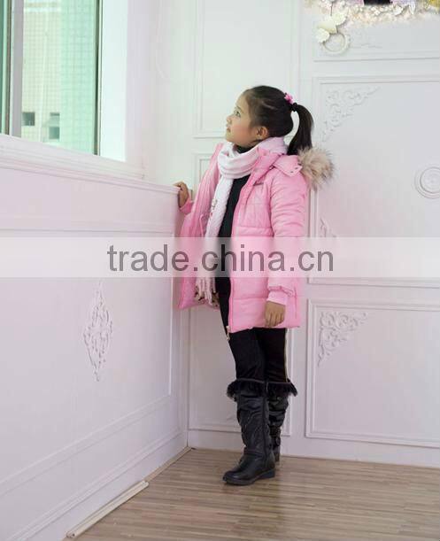 New Fashion Children Girls Warm Down Garment Kids Jackets