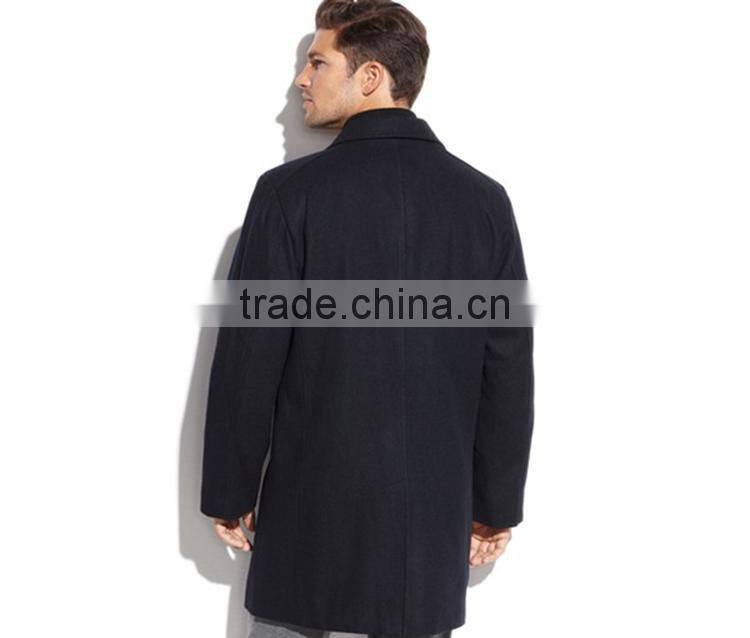 Top-quality Collar-stand Men's Medium-long Winter Coat