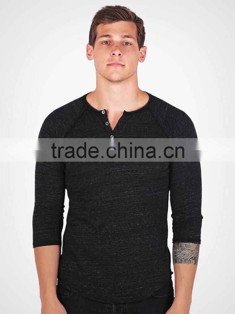 two-color long sleeve t-shirt, long sleeve baseball t shirt