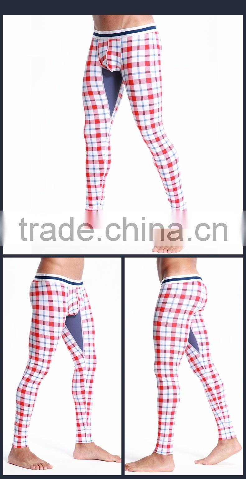 Cotton men's long johns thermal underwear comfortable soft mens long johns