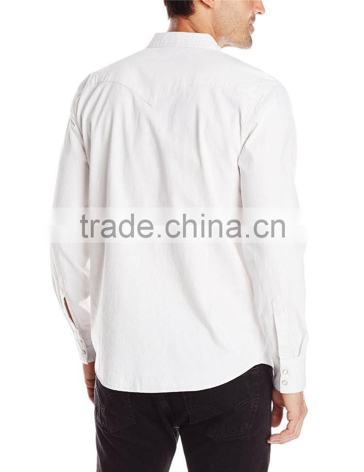 wholesale Alibaba men casual shirt, cotton twill men shirt, custom shirt