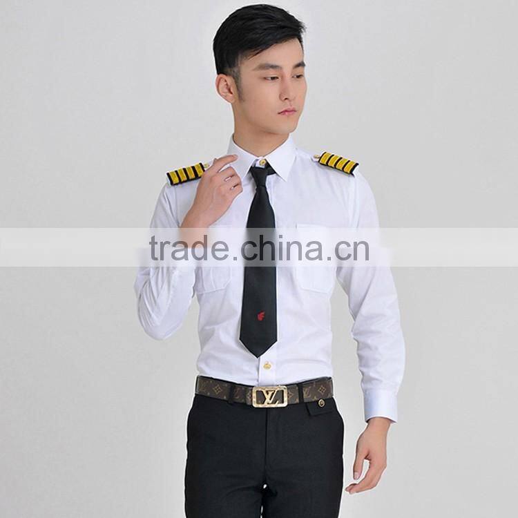 2015 OEM Custom Alibaba China Manufacture Uniform Shirts for Pilot