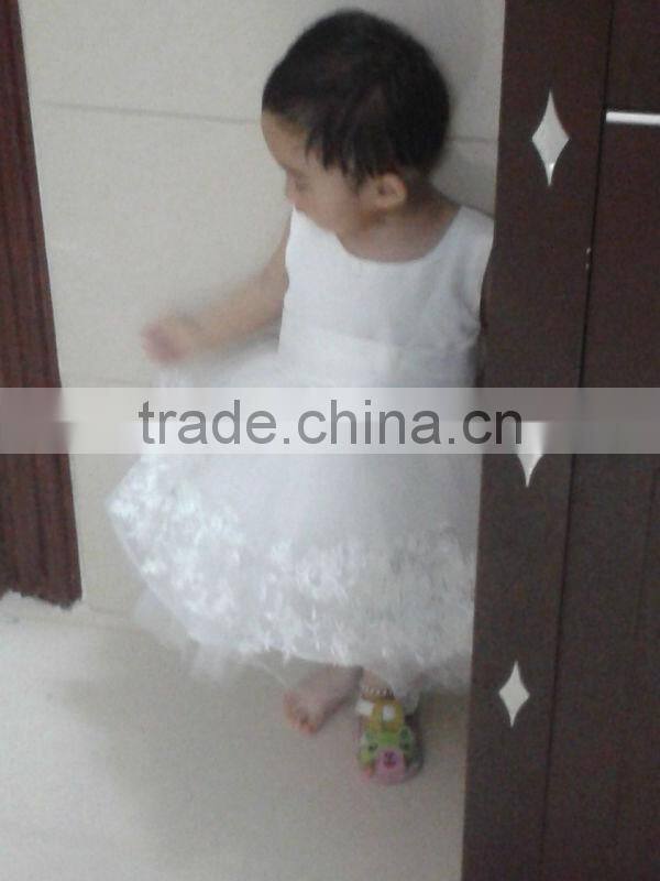 Kids Girls Dresses Elsa dress costume Princess Anna party dresses 2-8Y