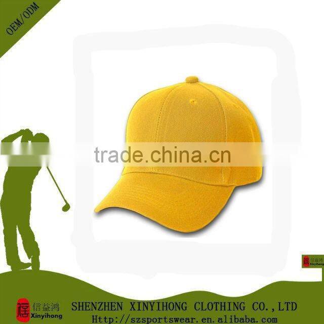 customized high quality branded golf caps for adults