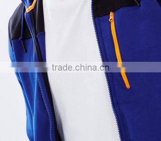 Hot Sale Custom Cheap Mens Sportswear Gym Jacket Breathable Full Zip Hoodie