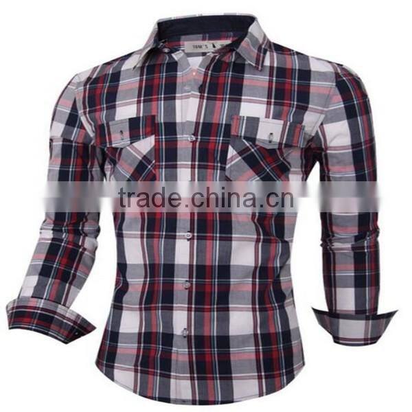 2016 new wholesale 2ply 100% cotton custom mens casual dress shirts
