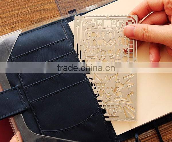 Multifunctional Metal Bookmark Ruler /Planner,Scrapbooking templates