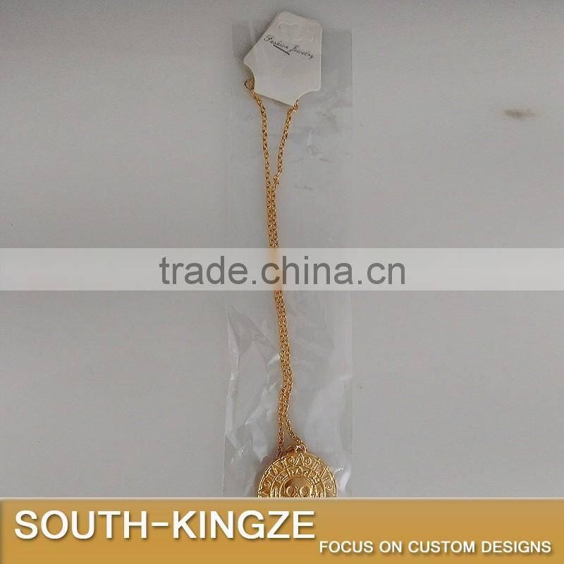 Gold Color Street Retail Jewelry Pendant