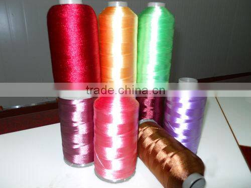 100% rayal High quality embroidery Thread