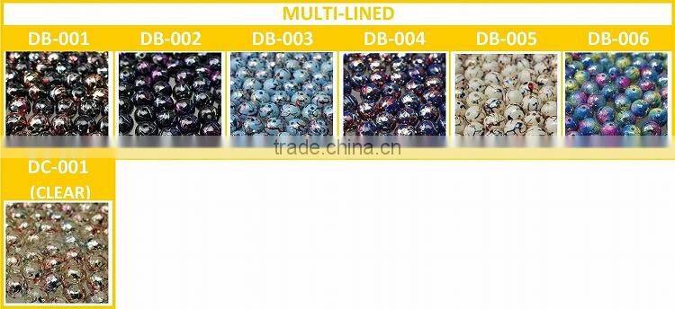 Premium and High-grade Metallic Beads with various colors made in Japan