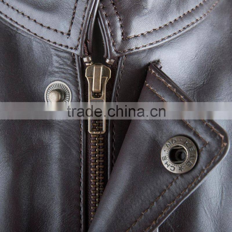 Black Cow Hide soft leather Jacket Available in all sizes