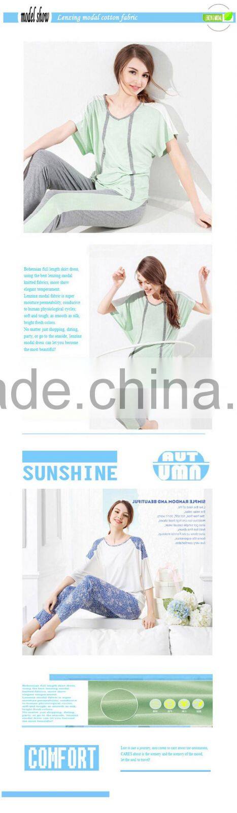 Lenzing modal Cotton blend jersey knitting fabric