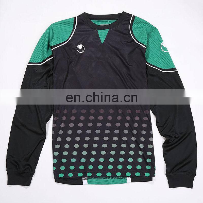 Long Sleeves Goalie Pads Wear Shirt