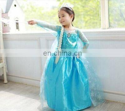 New Fashion frozen dress elsa frozen princess elsa costume For Girls halloween nude cosplay elsa costume FC2022