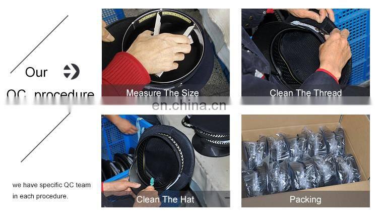 Customized Patrolman Constable Peaked Cap with Cover for Student