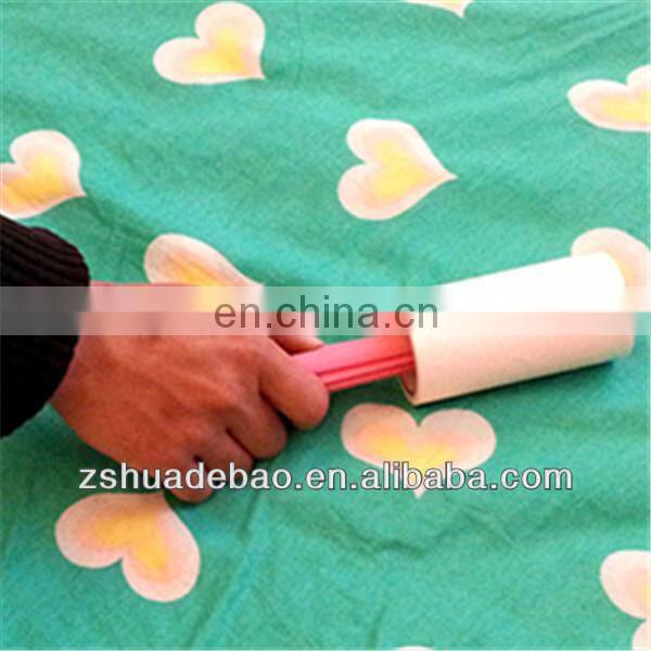 2014 white cleaning sticky silicone roller for clothes