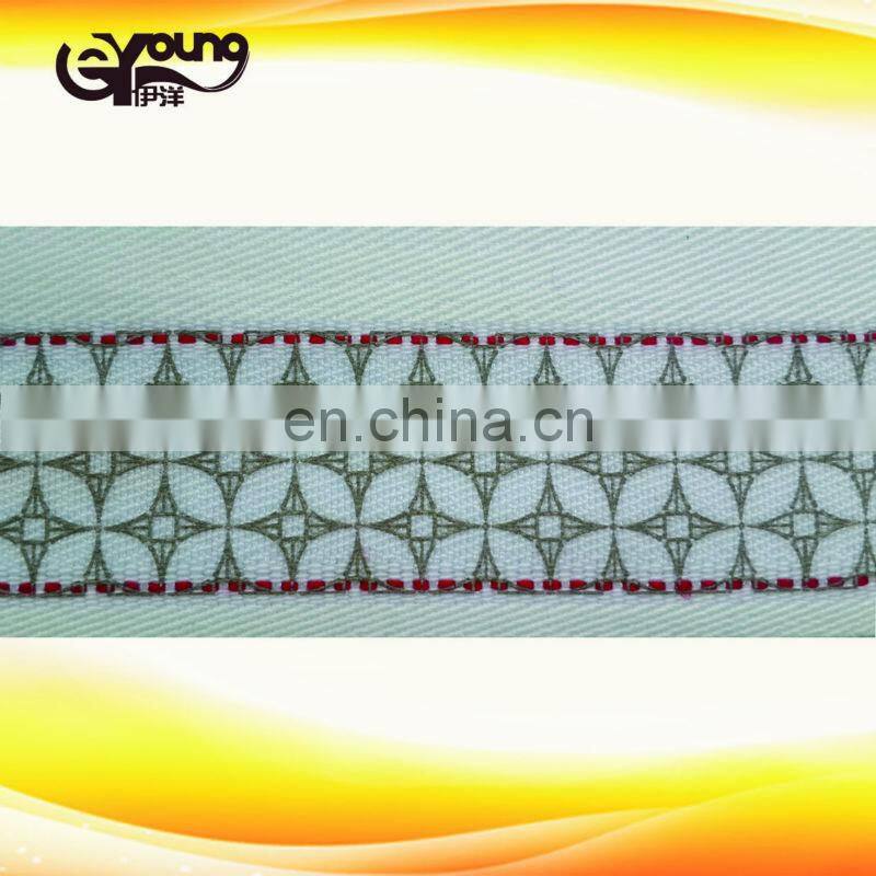 Promotion Polyester Wedding Decoration Woven Satin Ribbon