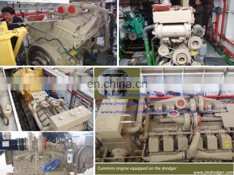 Small China plain cutter dredger for sale with cutter head