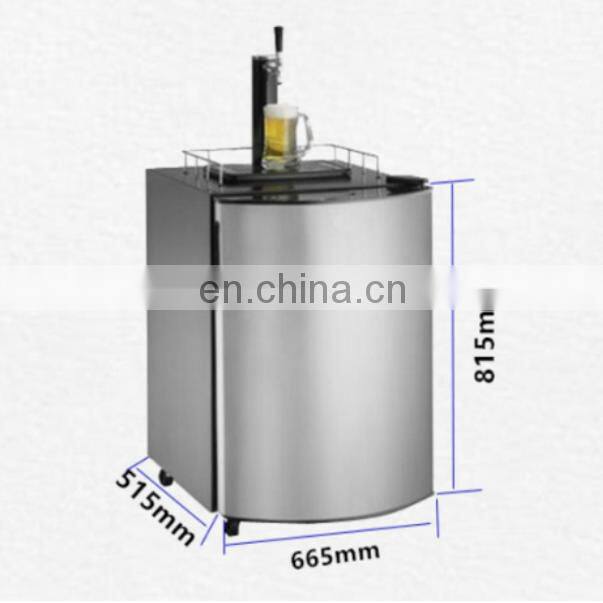 two taps in one tower draft beer dispenser Wine Beverage Dispenser