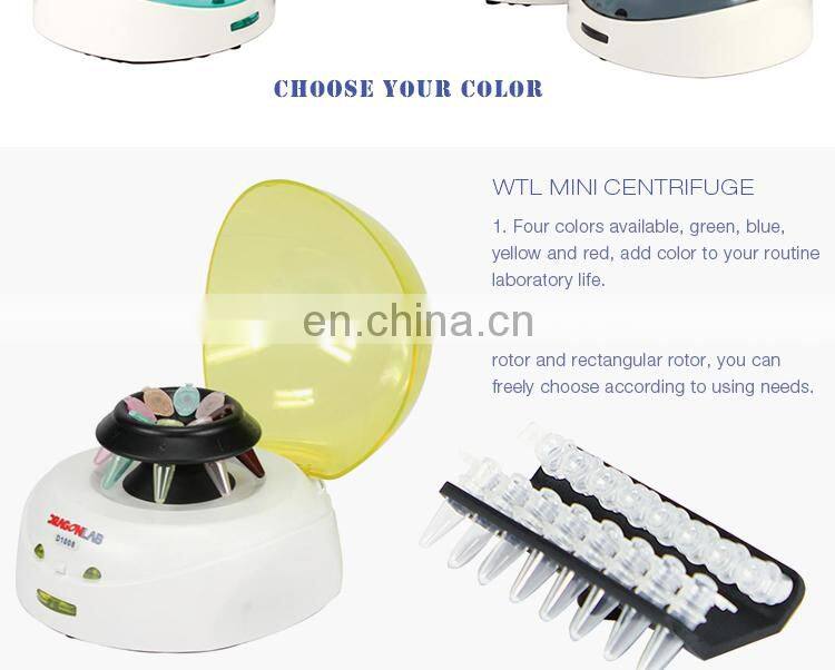 high quality control platelet rich plasma mini centrifuge