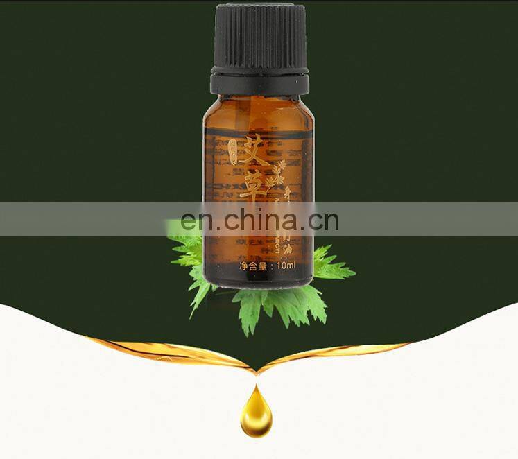 Mugwort moxa essential oil for body massage with best price from China