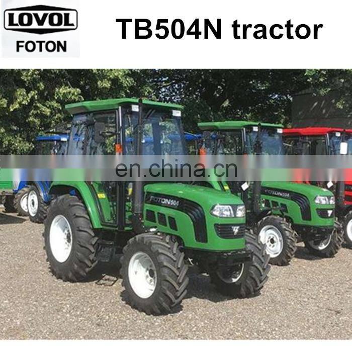 FOTON LOVOL 50HP 4WD agricultural farm tractor TB504