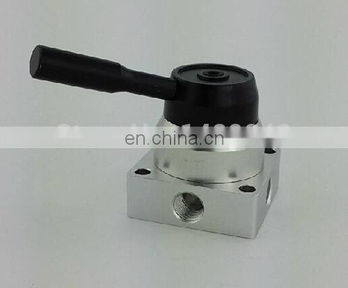 GOGO ATC 4 way 3 position Pneumatic air hand pull push valve K34R8-L8 Port 1/4" BSP Manual valve