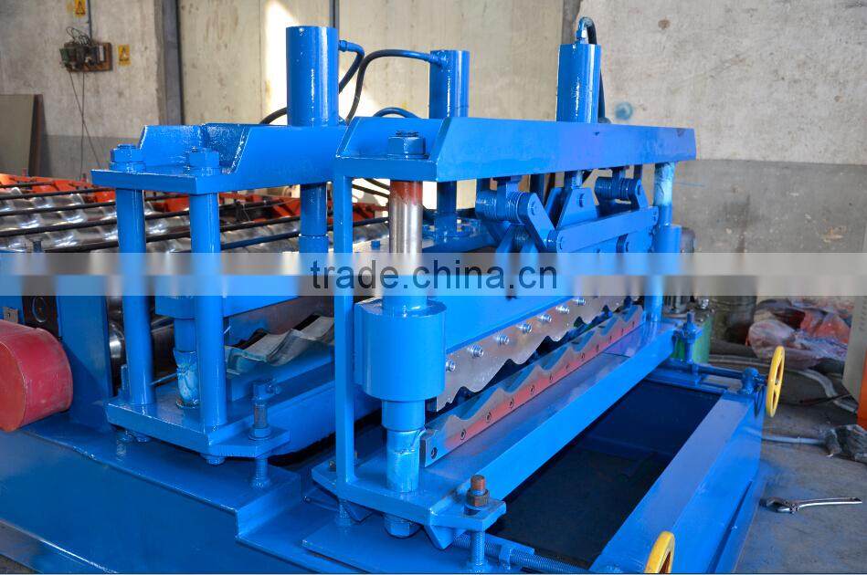 colored steel glalvanized metal aluminum glazed tiels cold making line