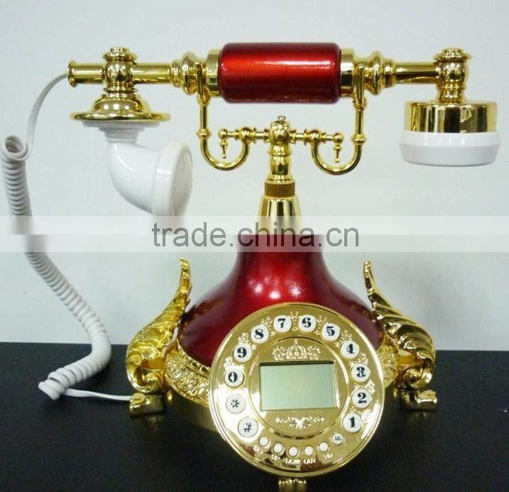 red porcelain telephone antique/antique telephone/retro telephone