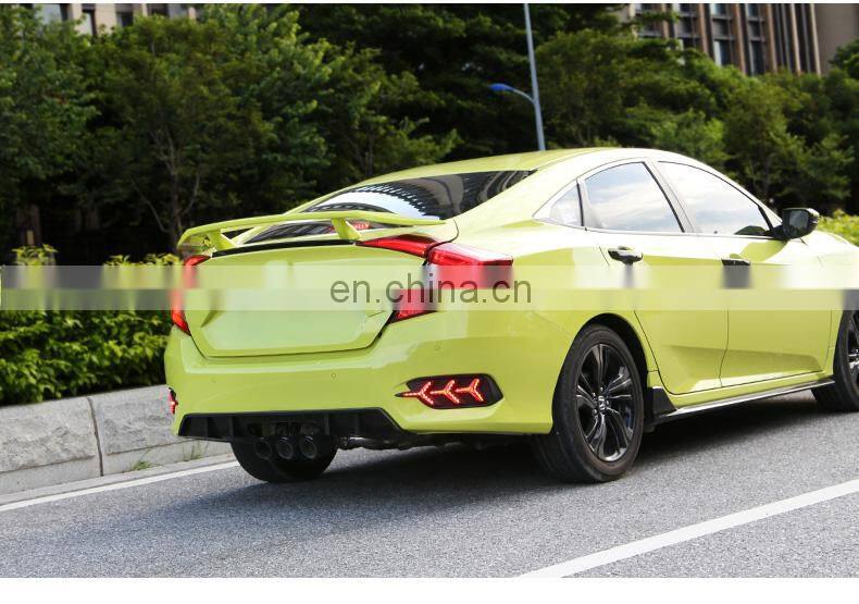 Rear Lip Spoiler Truck 3D Universal Lip Spoiler Wings Honda Civic Kit Front Lip for Honda Civic