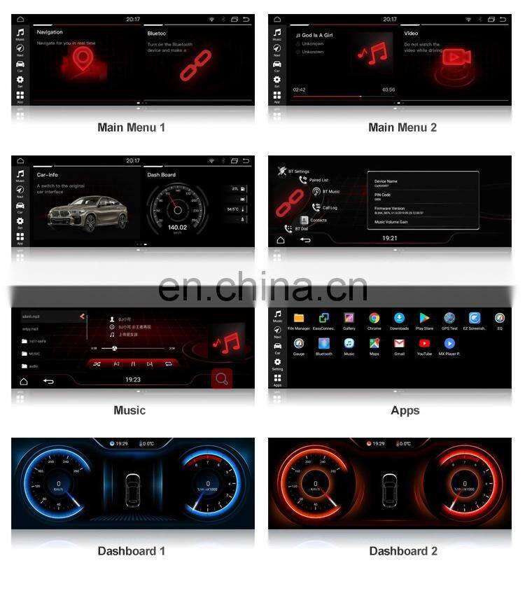 Car GPS Navigator Auto Stereo for BMW X1 F48 2016 2017 NBT System with System Retained Touch Screen