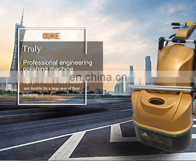 Competitive price planetary head floor grinding machine