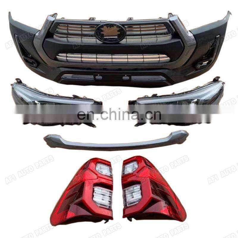 New Excellent Front Bumper Front Body Kit for Hilux Revo Upgrade to Rocco