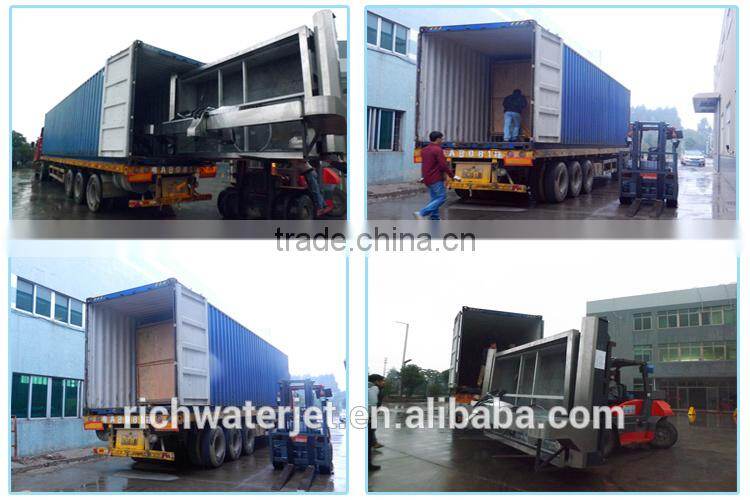 table size 4000*2000mm waterjet cutting machine