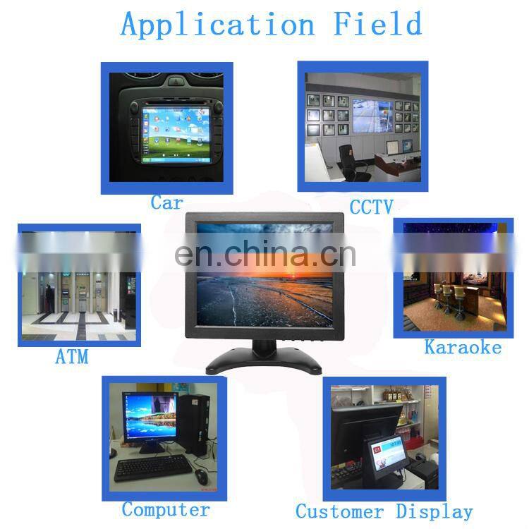 Shenzhen Computer Input 10" Hd/Av/Vga Full Hd Bnc Small Size Pc Lcd Monitor